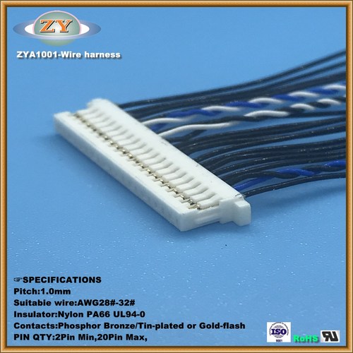 1.0 Pitch Wire harness Single row